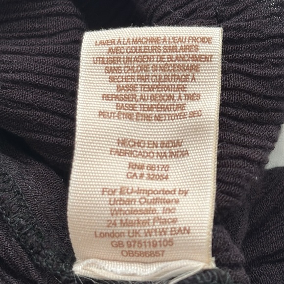 Free People Beachy and Peachy black cold shoulder tunic or cover up - Picture 11 of 14